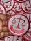 "Libra" Astrology Iron-On Patch, Embroidered Zodiac Signs, Vintage, 3" inches